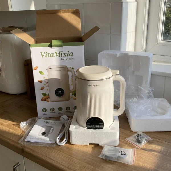 Vitamixia: La máquina 8 en 1 que conserva el 100% de tu fibra (y se limpia sola)