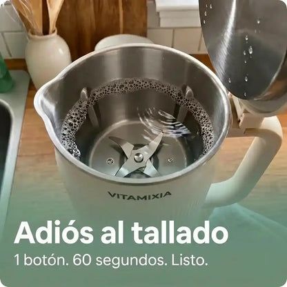 Vitamixia: La máquina 8 en 1 que conserva el 100% de tu fibra (y se limpia sola)
