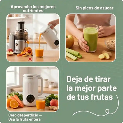 Vitamixia: La máquina 8 en 1 que conserva el 100% de tu fibra (y se limpia sola)